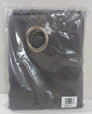 Sun Zero Talita Top Grommet Room Darkening Curtain Panel 40x84'' GRAY - Single