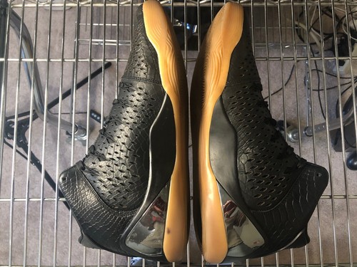 Kobe 9 Mid EXT QS "Black Mamba" Snakeskin Gum Sz 11.5 - Picture 8 of 18