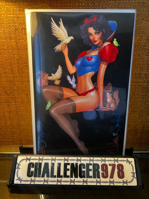 ZIRTY GIRLZ #4 Nathan Szerdy DOUBLE SIGNED Sorah Suhng w/ COA - SNOW WHITE