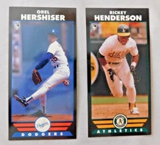 1993 Diamond Marks Bookmarkers Baseball Card #1-120 Pick one