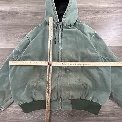 ジャケット・アウター carhartt Green USA製 Carhartt カーハート デトロイトジャケット J129 グリーン