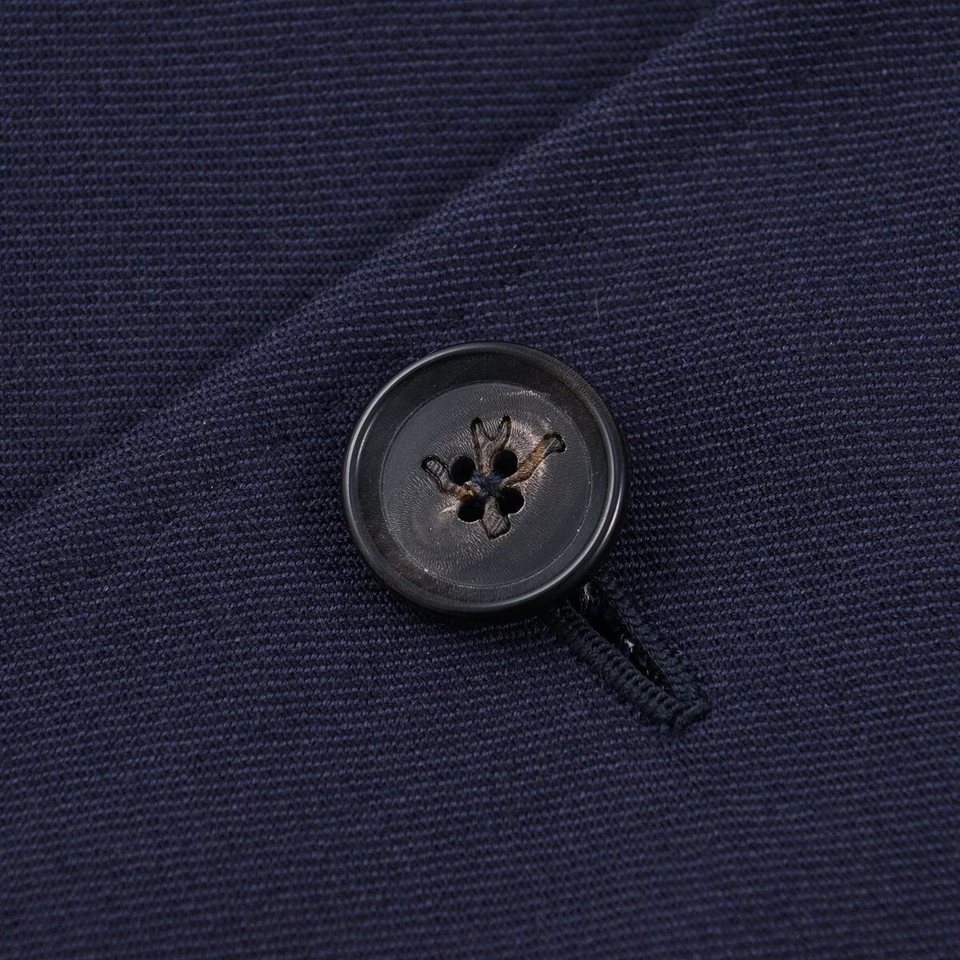 Isaia 'Iconico' Navy Blue Cashmere-Wool Walking Coat 40R (Eu 50) M NWT Overcoat - Image 4 of 4