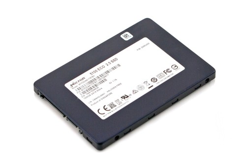 Micron 1.92TB 5100 Eco 2.5" SSD MTFDDAK1T9TBY eTLC SATA III 6Gbps PLP - Picture 2 of 3