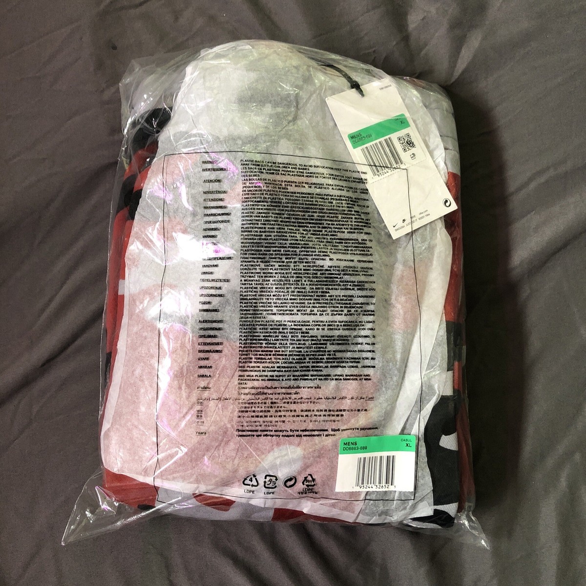 Supreme Nike Arc Sweatpant Red Camo Men Sz XL DO6663-689 Brand New