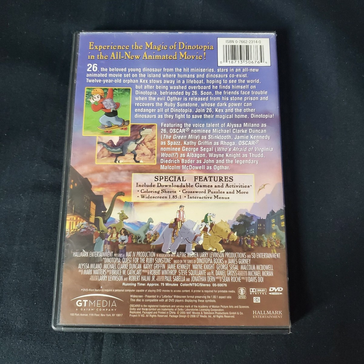 Dinotopia - Quest for the Ruby Sunstone: The Movie (DVD, 2005