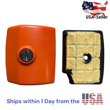 Air Filter + Cover for Stihl MS200T 200T MS200 020T Replaces 1129-140-1902