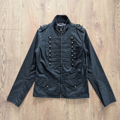 Barbour Antique Brigade Damen Wachsjacke schwarz gewachste Baumwolle British Style - Bild 22 von 24