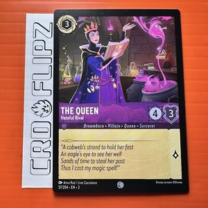 Lorcana Into the Inklands: The Queen - Hateful Rival (57/204)x4  Near Mint*