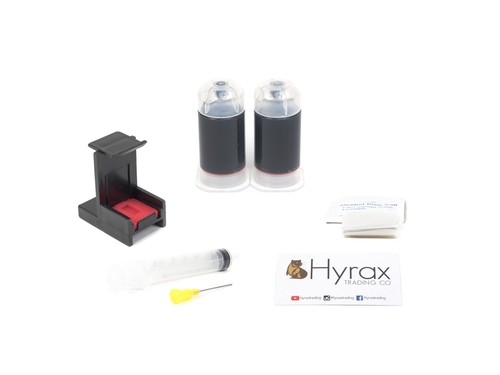 Hyrax Trading Premium Black Ink Refill Box Kit for HP 21/27/54/56 Cartridges - 第 1/6 張圖片