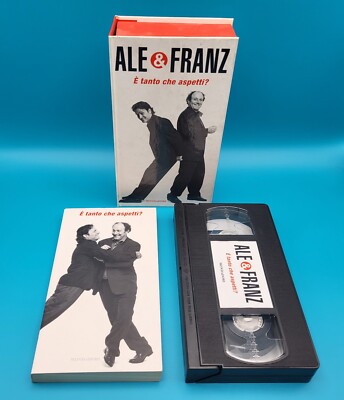 ALE & FRANZ (E' tanto che aspetti?) Cofanetto [Libro + VHS] Edizioni Mondadori