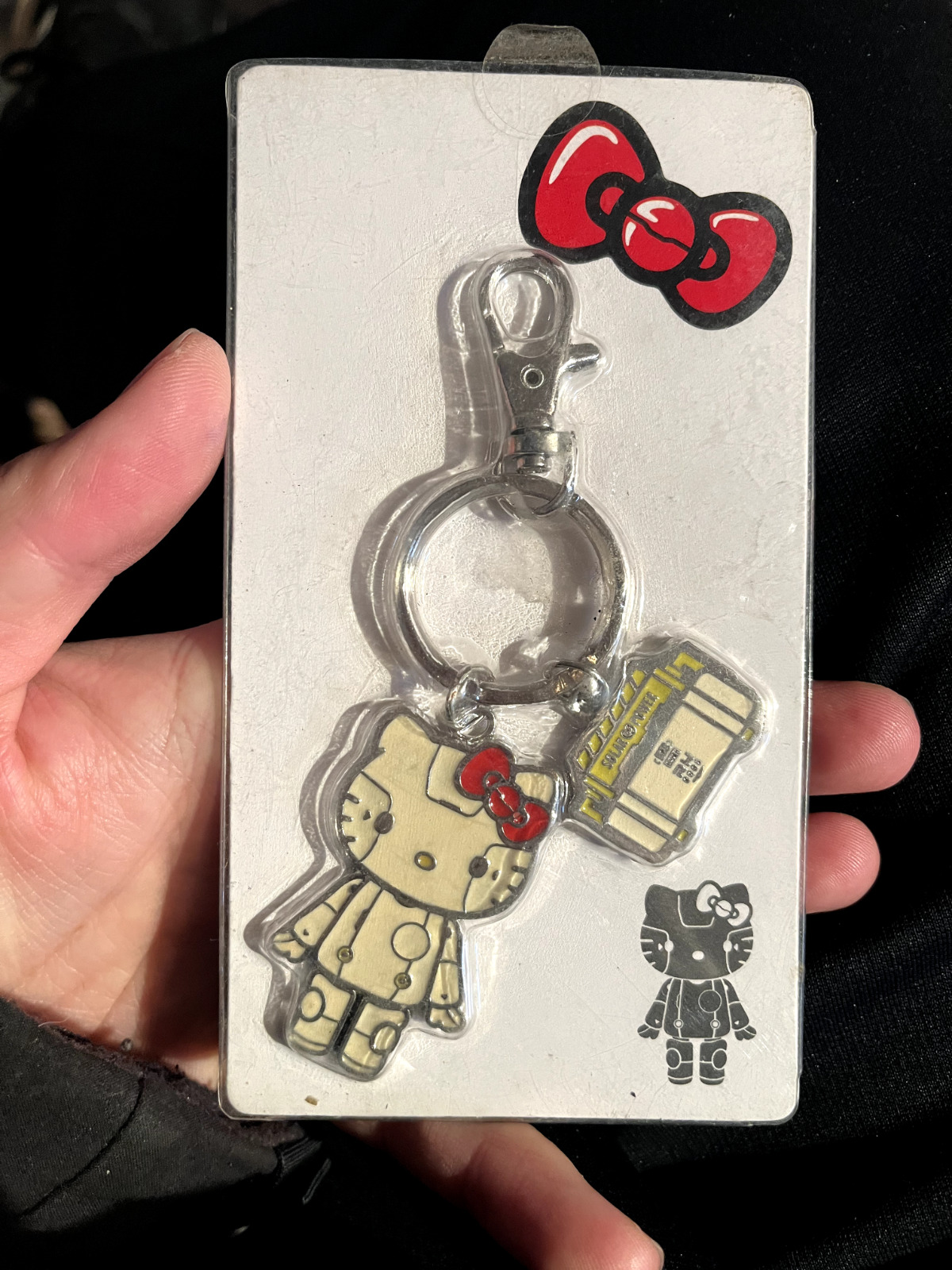 Sanrio Robotics Institute Hello Kitty Metallic Keychain