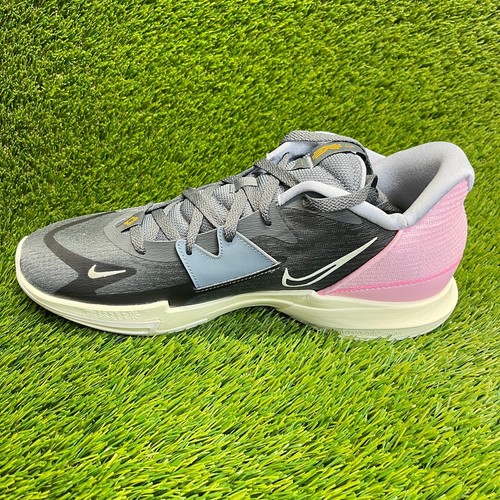Nike Kyrie 5 Low Preservation Mens Size 13 Gray Pink Basketball Shoes Sneakers - Picture 2 of 10