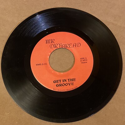 HEAR! RARE EX FUNKY SOCA 45 Mr Dry Bread Get In The Groove private press calypso