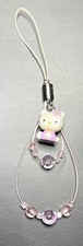 hello kitty charm strap sitting 2004.