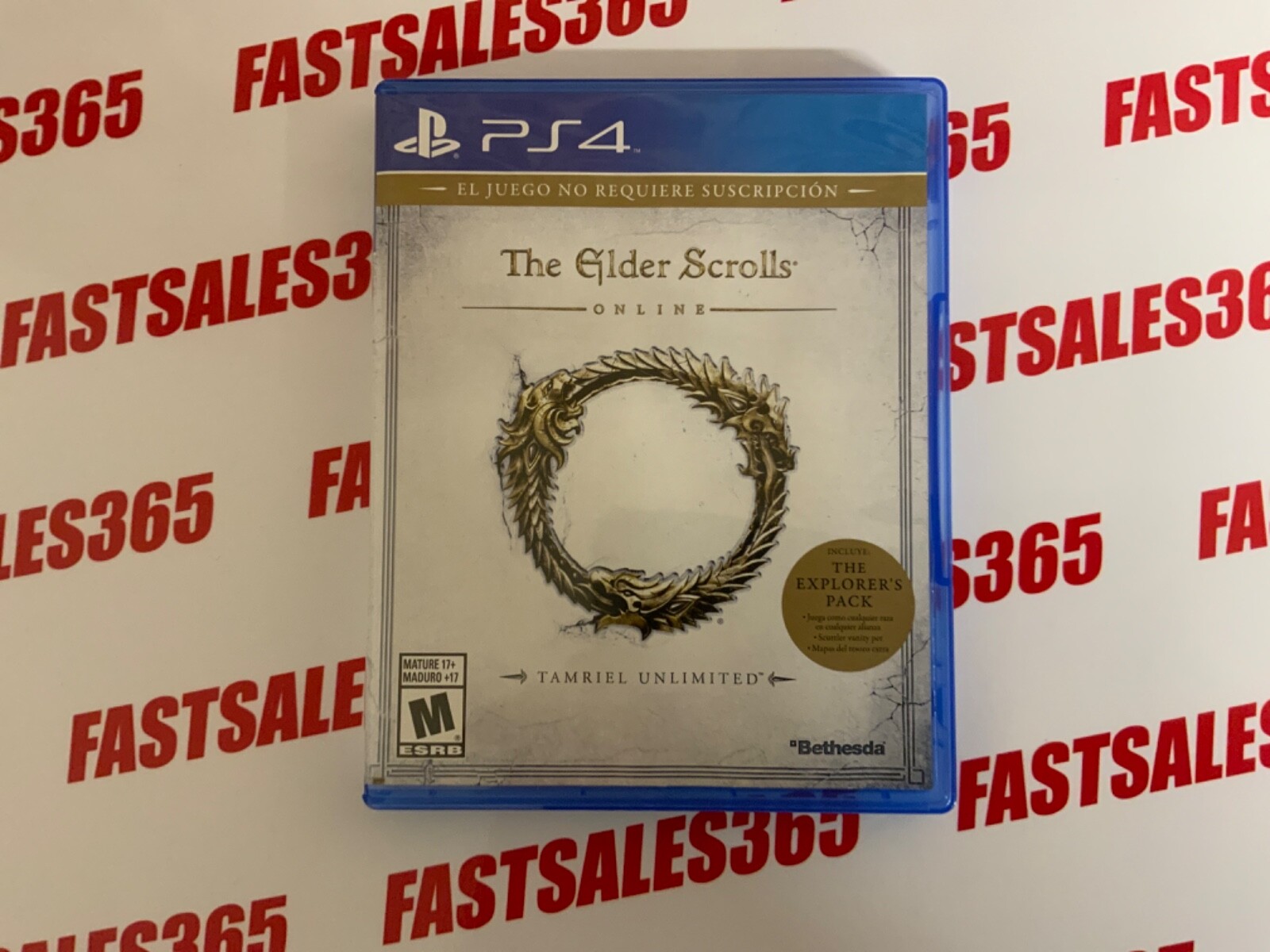 The Elder Scrolls: Online (PS4)  MINT CONDITION.