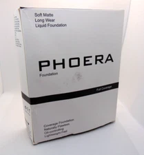 HILARECO PHOERA Soft Matte Foundation Set #102 & 104 NIB