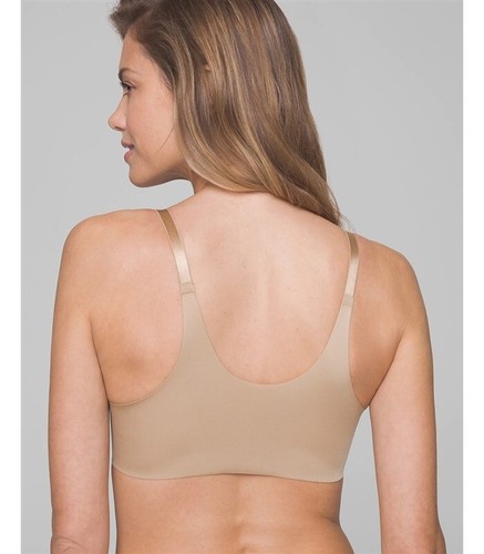 NWOT Soma 42D Vanishing 360 Unlined Perfect Cover Front Close Bra Black 119025 - Picture 2 of 2
