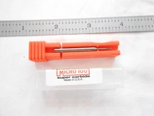 NEW MICRO 100 USA .050" CUT DIA. X 1-1/2" L X .005" CR 2FL SOLID CARBIDE ENDMILL