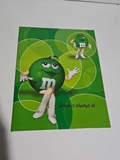 Vintage M M's Pocket Folders Brand New Unpunched Mint Original