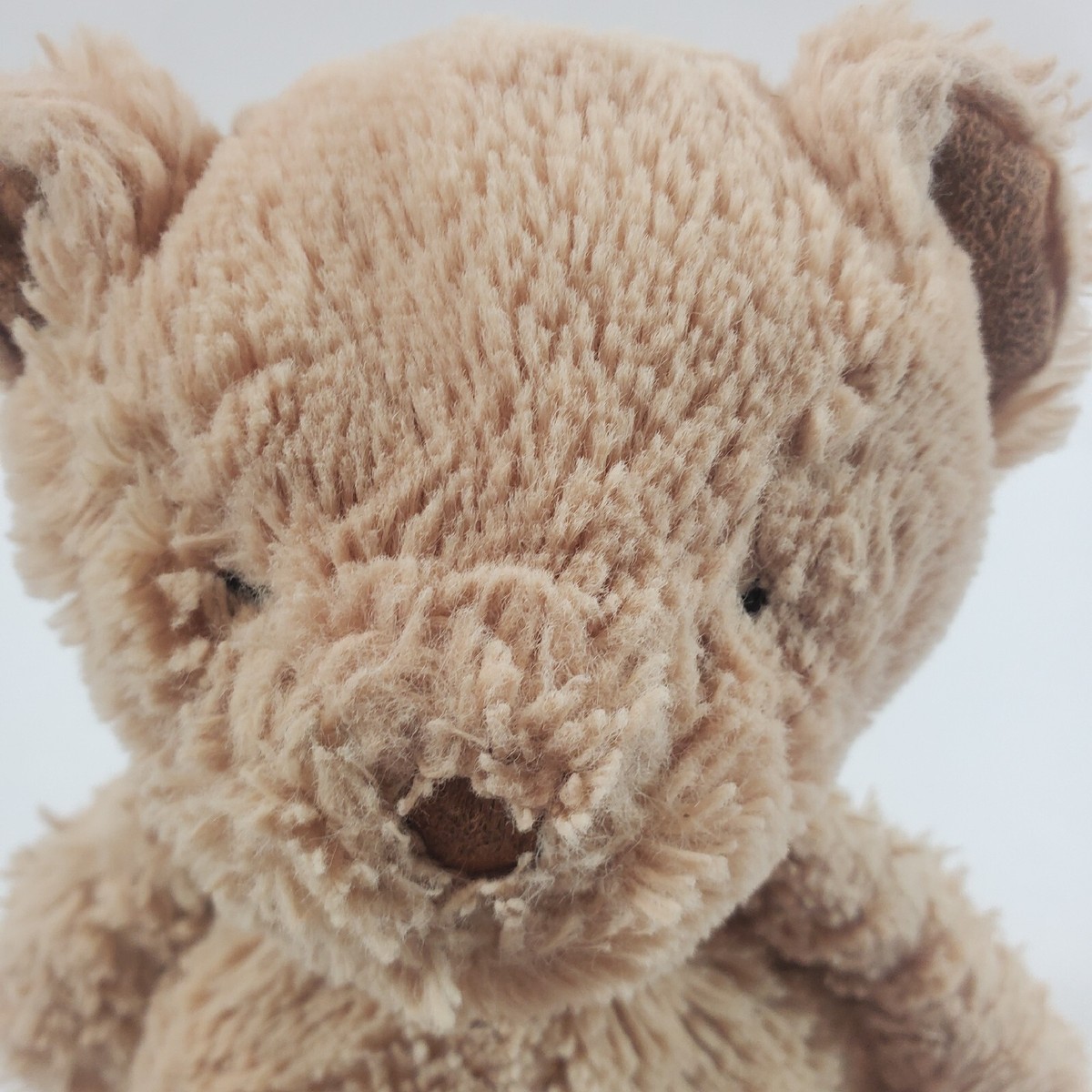 Jellycat Honey Bear plush stuffed animal brown dark brown ears