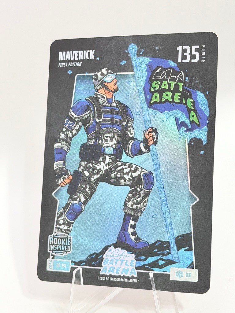 2026 Bo Jackson Battle Arena MAVERICK ~Cooper Flagg~ BF-181 ~ 135 Ice ~