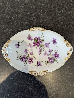 Hammersley Victorian Violets Trinket Dish