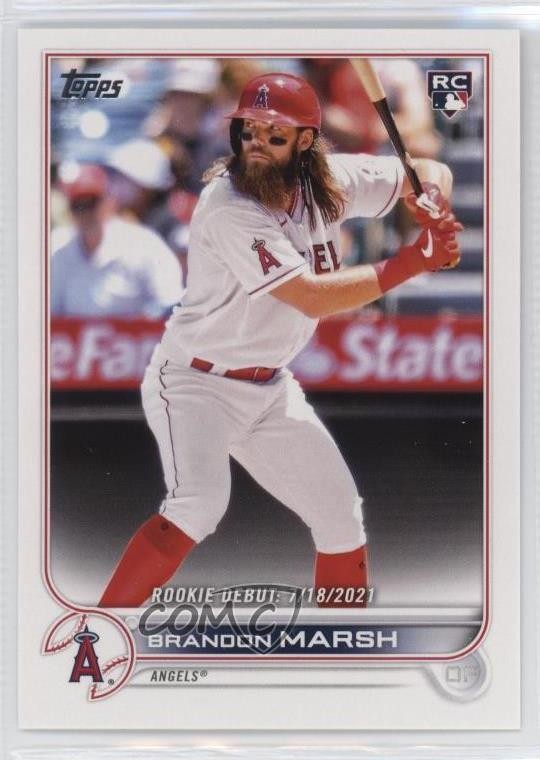 2022 Topps Update Rookie Debut Brandon Marsh #US35 0nr3