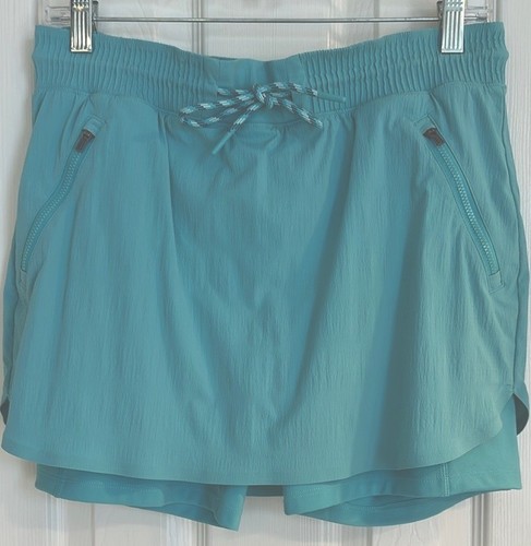 ATHLETA Jupe Palissade Noire 10 Jupe Short Poche Fermeture Éclair Femme