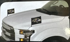 NFL Baltimore Ravens Ambassador Hood / Trunk Flag - Set Of Two (18-23)