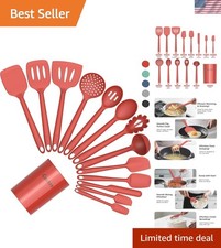 14-Piece Silicone Kitchen Utensils Set - Elevate Your Cooking Experience