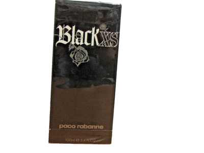 Black XS Paco rabanne Men Cologne 3.4oz/ 100 ml Eau De Toilette