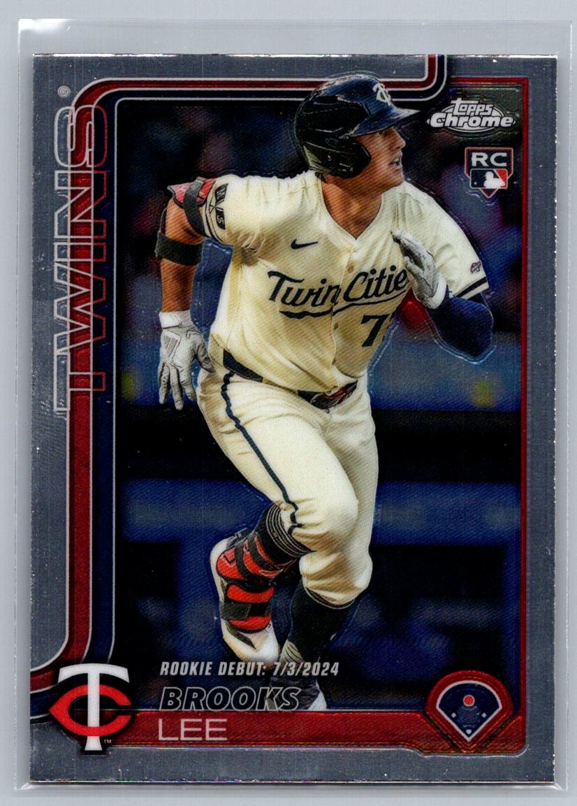 2025 Topps Chrome Update Brooks Lee #USC6 Minnesota Twins