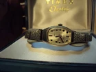 Women's Vintage Timex Electric Watch with box and papers not running
