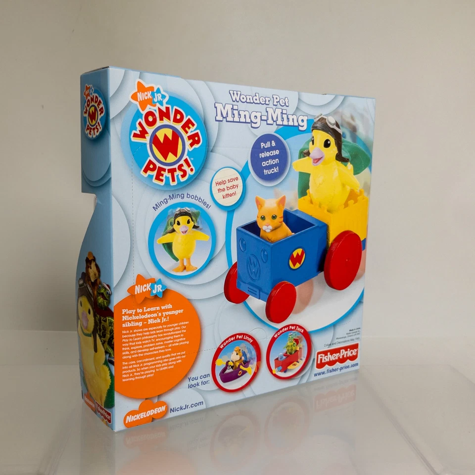 Fisher-Price - Nick Jr Wonder Pets - Ming-Ming con camión de retroceso y liberación Foto 2 de 4