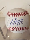 Rick Sutcliffe JSA Coa Autograph Major League OML Signed Baseball Pearl White!