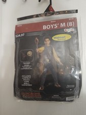 Simon Sorcerer Dungeons And Dragons Honor Among Thieves Boy Costume Size 8 M NEW