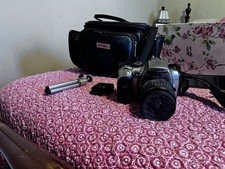 Canon EOS Rebel digital camera, lens, case, built-in flash