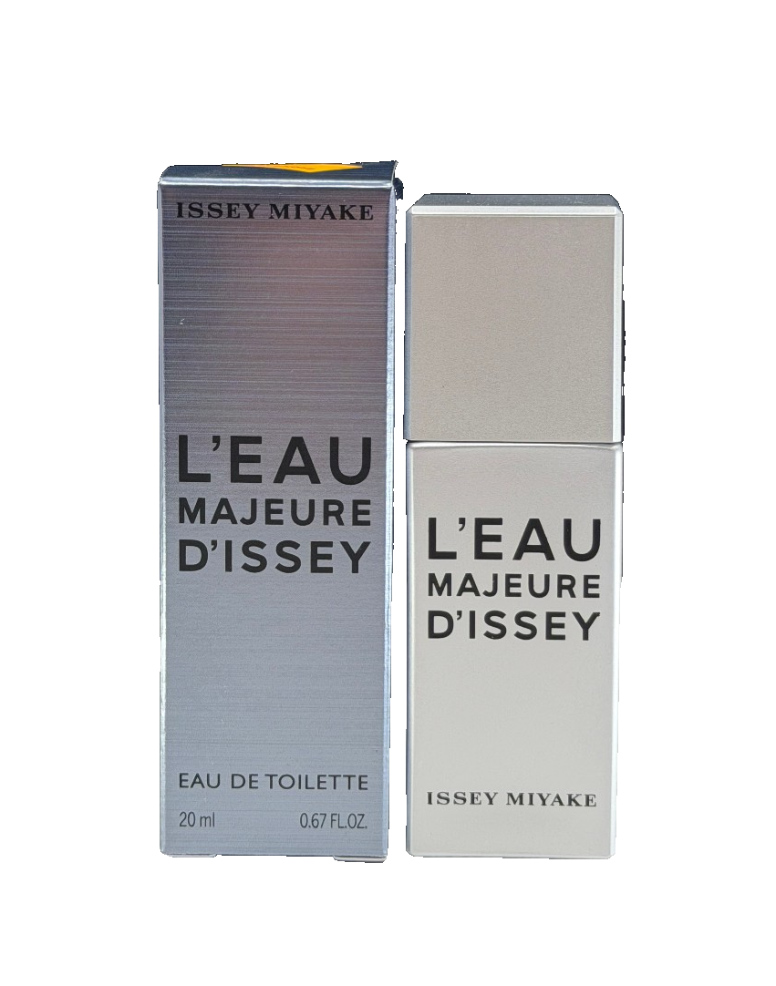 Issey Miyake L'eau Majeure D'issey EDT Spray MENS Travel Size - 0.67oz/20mL -NIB