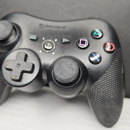 Power A Playstation 3 Wireless Controller For PS3 & PC Black No Dongle Used - Picture 4 of 8