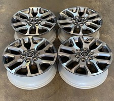 Set Of 4 New Takeoff 22-26 Toyota Tundra 20 Grey Machined Oem Rims 75277 Lt