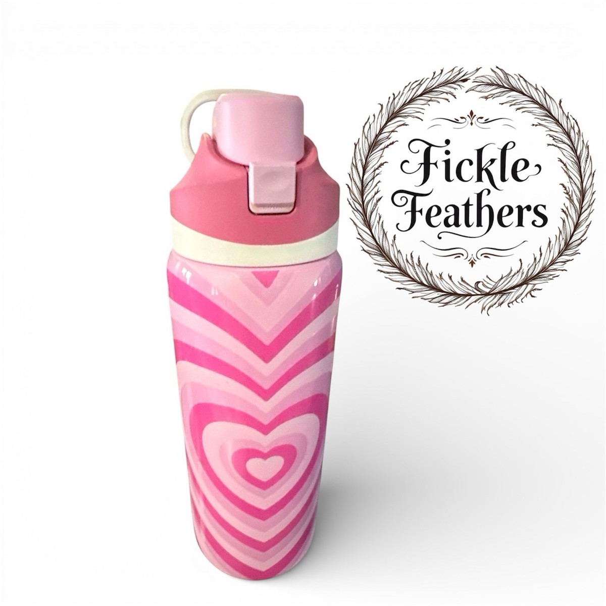 Hydrapeak Oasis 32 oz Valentine's Day SPECIAL EDITION Pink Heart