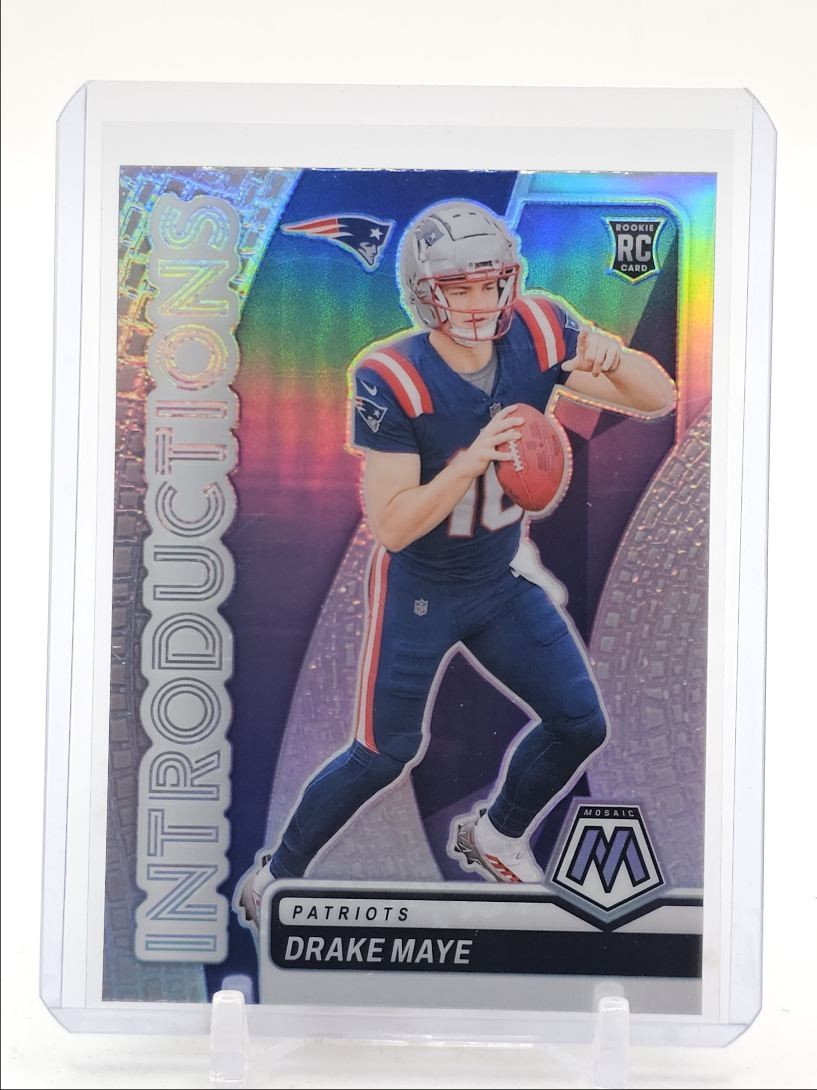 DRAKE MAYE 2024 MOSAIC INTRODUCTIONS ROOKIE SILVER PRIZM #1 RC Q0282