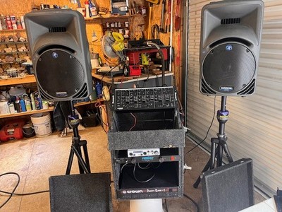 dj sound system complete