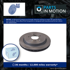 2x Brake Discs Pair Vented fits CADILLAC CTS 2.8 Rear 05 to 07 LP1 298mm Set New