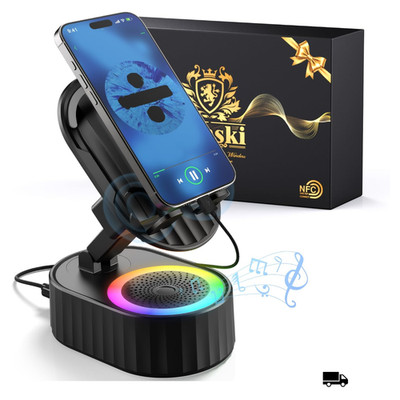 Bluetooth Speaker mit Mobiltelefonhalterung 5 in 1