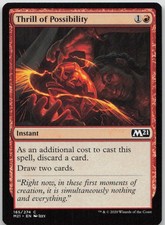 Thrill of Possibility #165 Common Core Set 2021 Magic: The Gathering LP