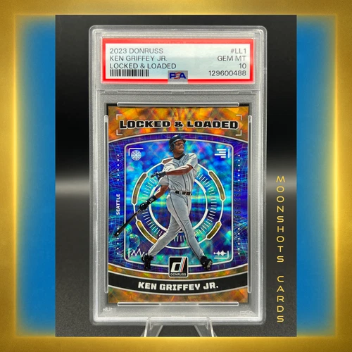 2023 Donruss Ken Griffey Jr Locked & Loaded /999 PSA 10 Mariners