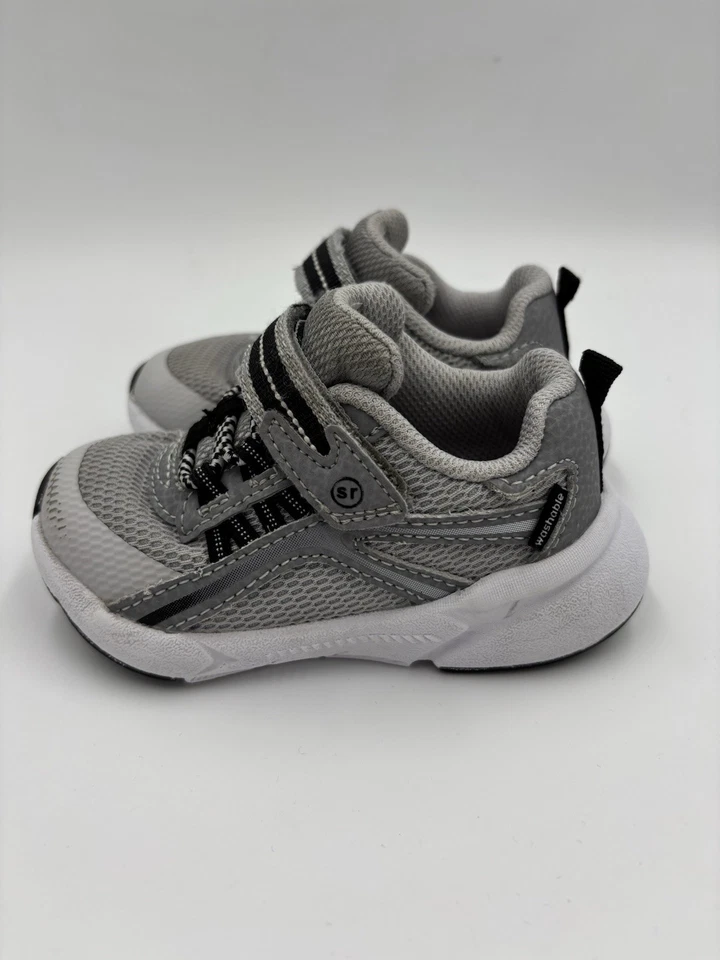 Stride Rite Niños Made2Play Journey 3.0 Zapatillas Niño Pequeño Talla 5.5 Gris Negro Foto 3 de 4