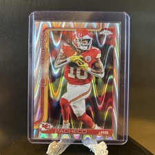 2025 Topps Chrome Isiah Pacheco RayWave