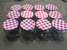 Marmeladegläser Bonne Maman leer 12 Stück gebraucht spülmaschinengereinigt 